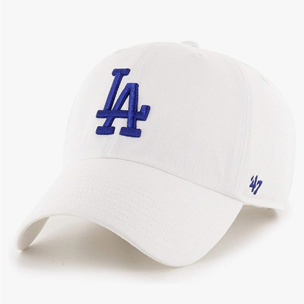 NWOT ‘47 MLB LA white adjustable cap